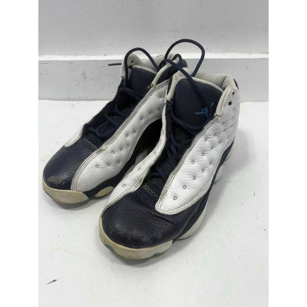Size 6.5Y Nike Jordan 13‎ Retro GS Obsidian Blue White Leather DJ3003-144